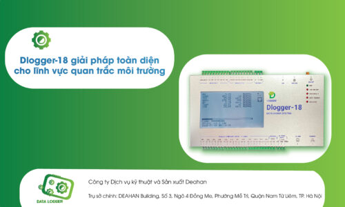 Dlogger giải pháp toàn diện cho lĩnh vực quan trắc môi trường